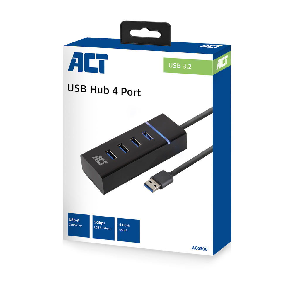 ACT USB Hub 3.2 (4x USB-A ports)