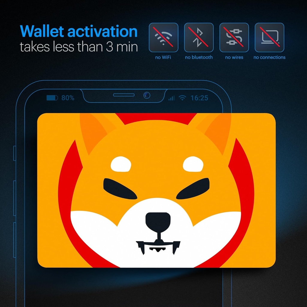 Tangem x Shiba Inu Wallet (3-cards set)