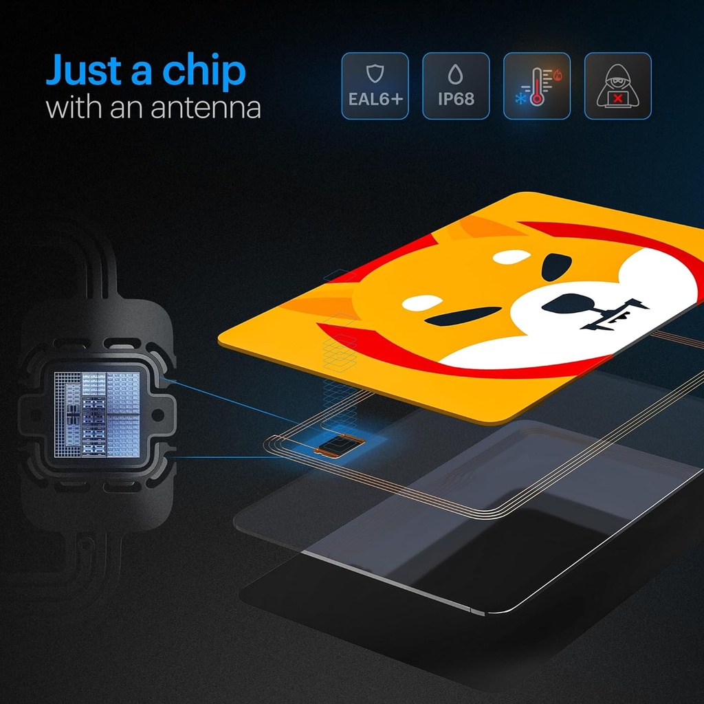 Tangem x Shiba Inu Wallet (3-cards set)