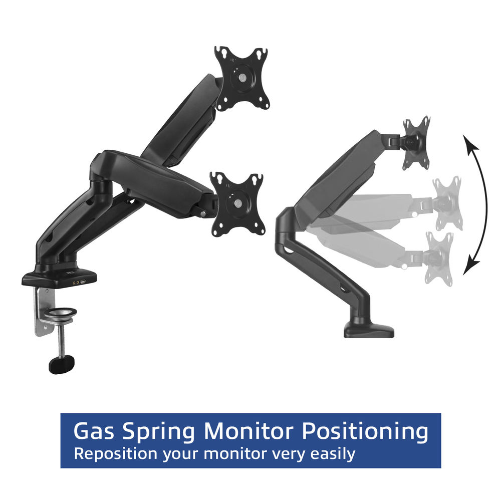ACT Dual Gas Monitor Desk Mount