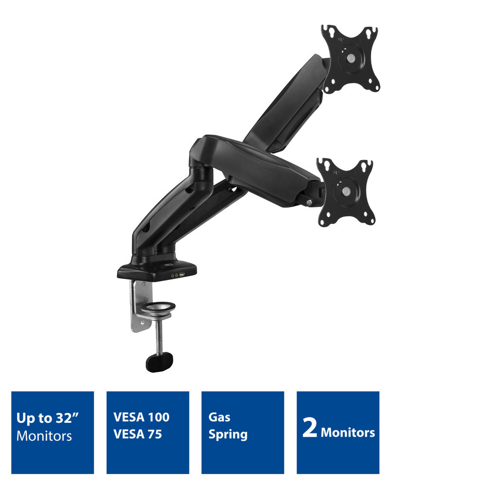 ACT Dual Gas Monitor Desk Mount