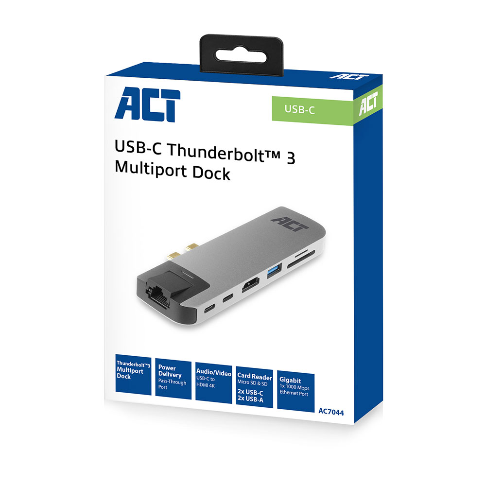 ACT USB-C Thunderbolt3 Multiport Docking for Macbook