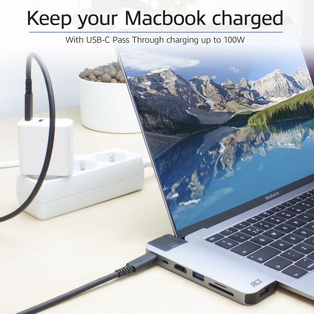 ACT USB-C Thunderbolt3 Multiport Docking for Macbook