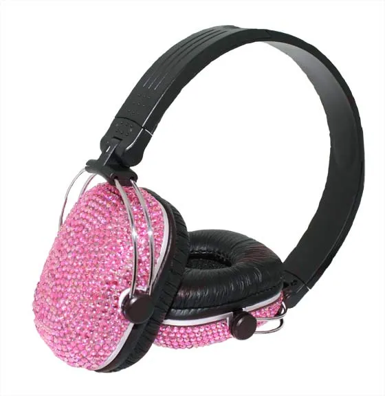 Satzuma Diamante Headphones (Pink)