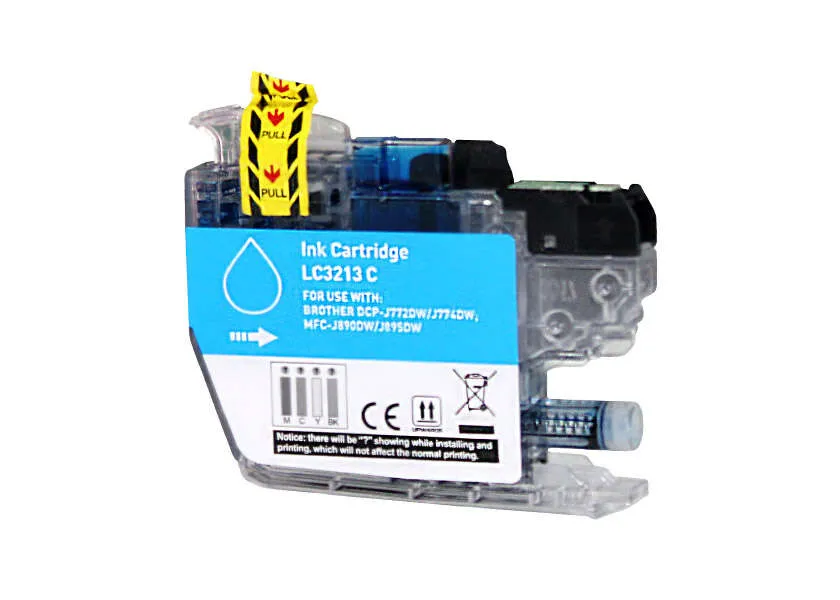 [BI-LC3213CY] Brother Generic Cardridge LC3213C Cyan