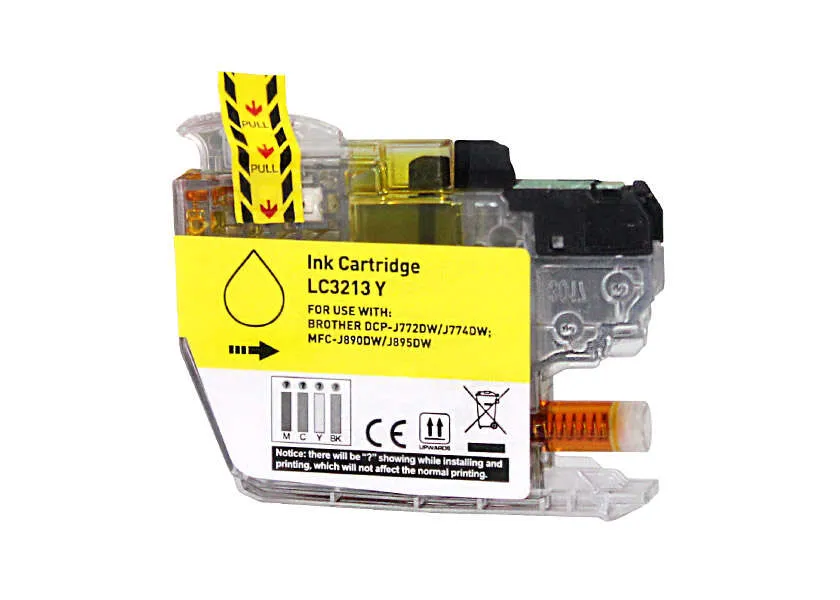 [BI-LC3213YL] Brother Generic Cardridge LC3213Y Yellow