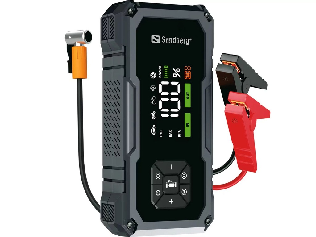 Sandberg Car Jumpstarter TirePump 10000