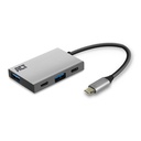 ACT 4-port USB-C Hub (2xUSB-C & 2x USB-A)