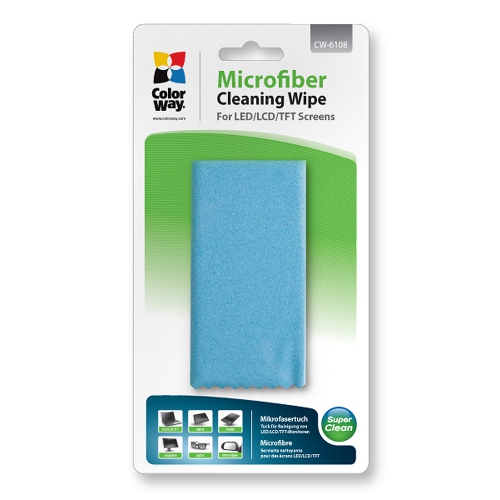 ColorWay Microfiber Cleaning Wipe f or LCD/TFT