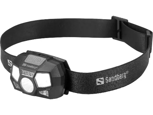 [421-10] Sandberg Headlamp 5in1 Recharge Sensor