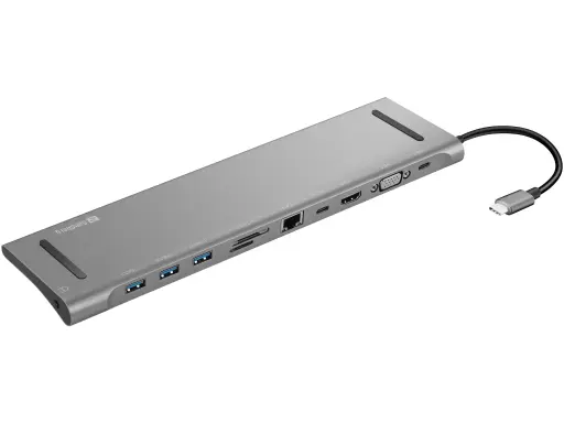 [136-31] Sandberg USB-C 10-in-1 Docking Station