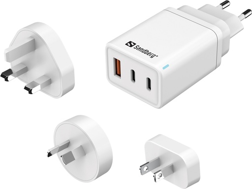 [441-59] 3in1 TravelCharger USB-C/A 65W