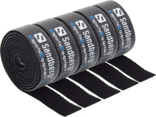 [520-33] Cable Velcro Strap 5-pack